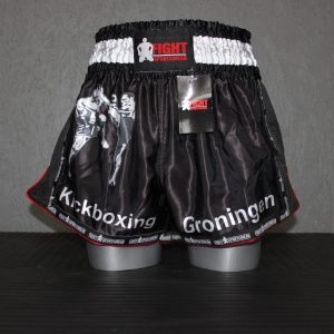 FS (kick) boksbroekjes Kickboxing Groningen Black