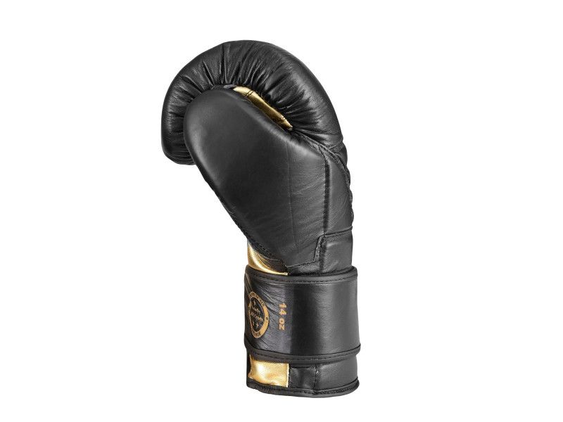 Joya kickbokshandschoen 'FALCON' - Leer Zwart/Goud - Afbeelding 5